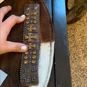 Cross rhinestone bracelet